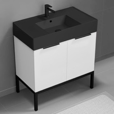 Modern Bathroom Vanity, 32 inch, Free Standing